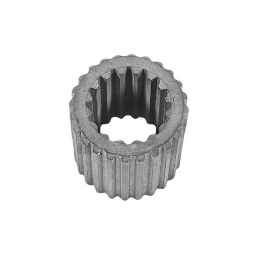 "Schwing Gearbox Coupling 4195 D49.6/31 X 50, robust and lightweight, Part #: 10035156."