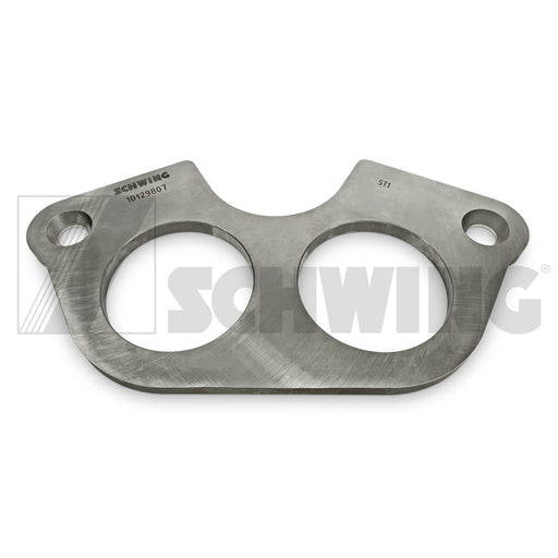 "Schwing PLT Lining, Rock Valve, DN 150, Inlet, durable construction, Part #: 10129809."