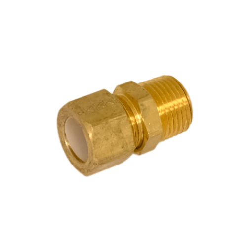 "Water Gauge Body Adaptor with compression ring for McNeilus, part number 101563."