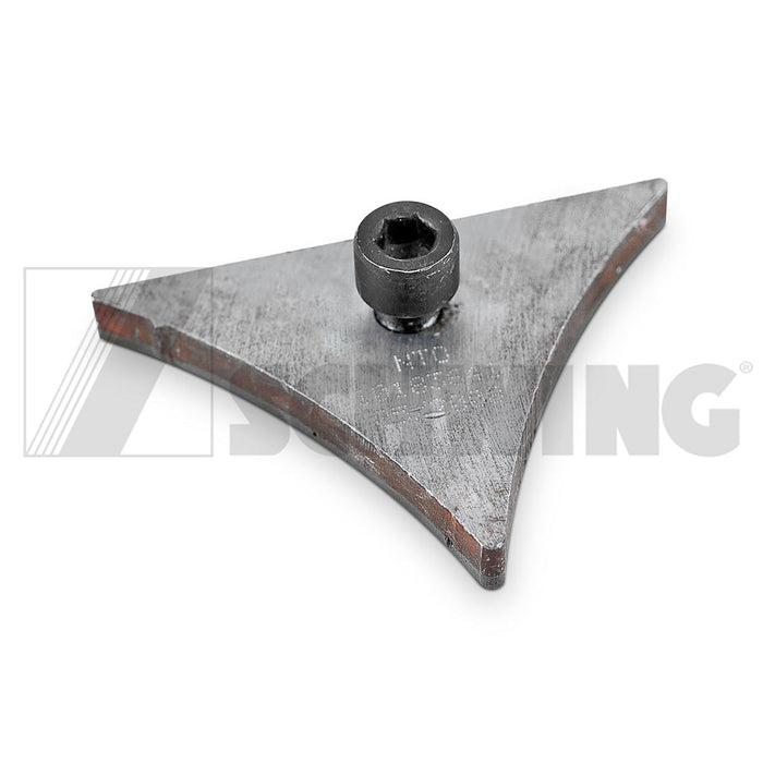 "Schwing Pumpkit - Wear Plate Small Hardened, durable construction for concrete pumps, Part #: 10145643."