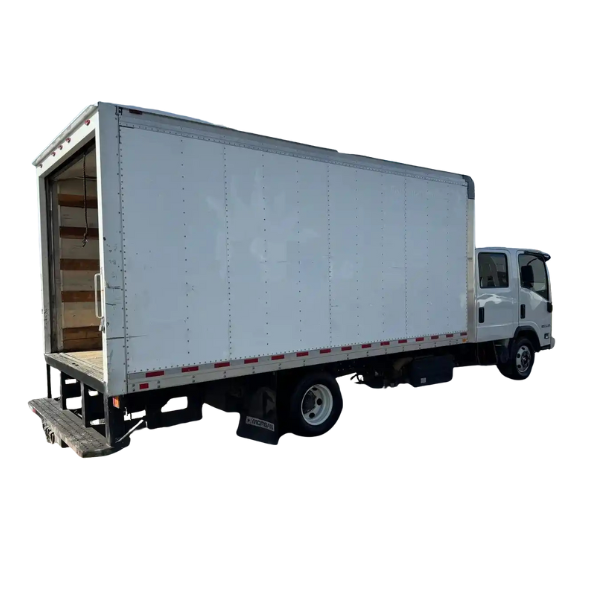 2018 Isuzu NPR heavy duty Crew Cab - 16' Box Truck - Diesel
