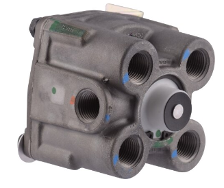 Brake Relay Valve R12 for McNeilus trucks, part number 0125014, ensures efficient braking performance