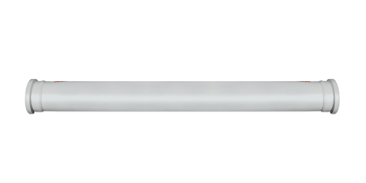 Western Mixer Slickline Pipe for Concrete Pumping, 3-inch diameter, 20 ft length
