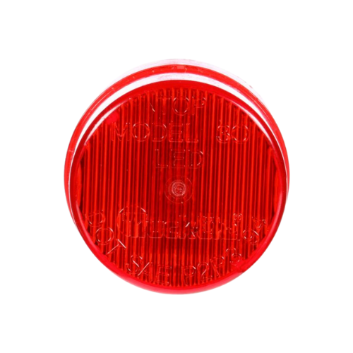 LIGHT - 2' RED LED ROUND, FIT N FORGET