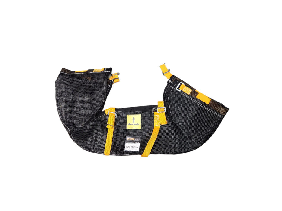 Putzmeister Concrete Pump Transition Cover with 2 ElbowsWith no Cutout for enhanced safety and pump protection.