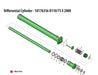 Schwing CYLINDER - HYD, DIFFERENTIAL D110/75X2000, durable construction, Part #: 10176356.