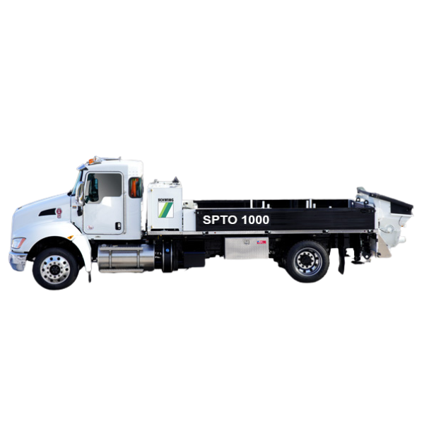 Schwing SPTO 1000 | Kenworth T280 | High-Performance Truck-Mounted Concrete Pump
