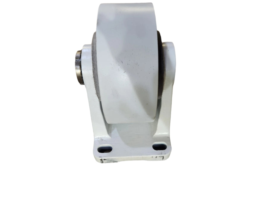 Kimble Roller Complete Assembly for CCB & CBMW mixers, Part #: 5002358, 9-inch diameter and 3-1/2 inch width, compatible with heavy-duty concrete mixers.