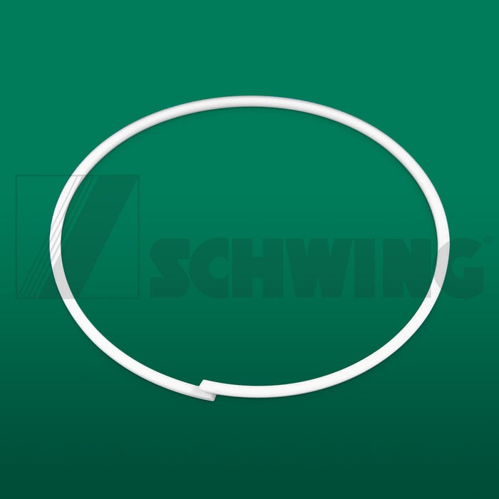 Parts - Back-Ring Ptfe 121.6/128 X 1.5 | Weight: 2 lbs | Dimensions: 1.5 X 128 X 128MM | Brand: SCHWING