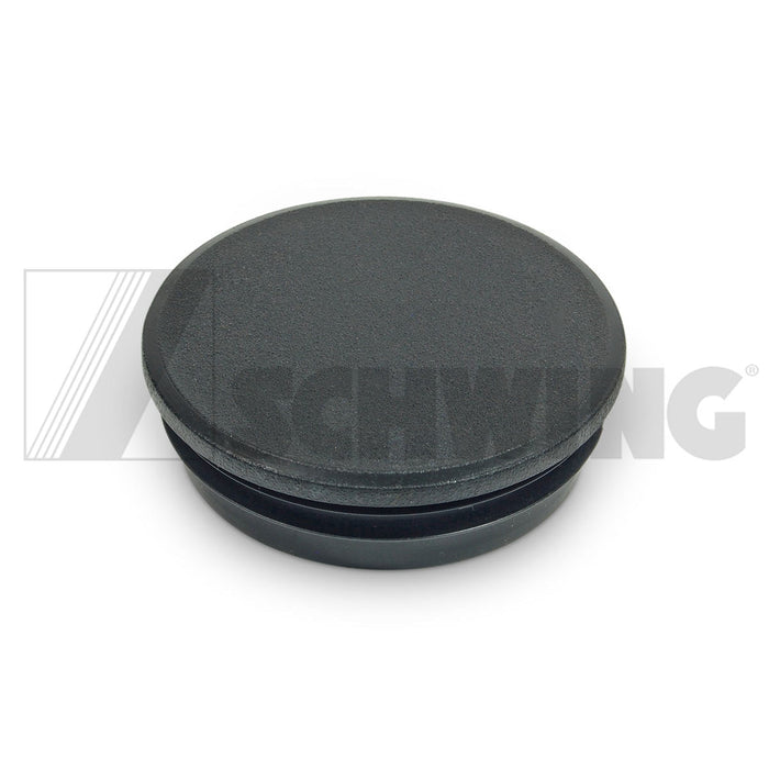 Cap - Closing (Plastic), Ø 3" (76Mm) | Weight: 2 lbs | Dimensions: 75 X 75 X 22 MM | Brand: SCHWING