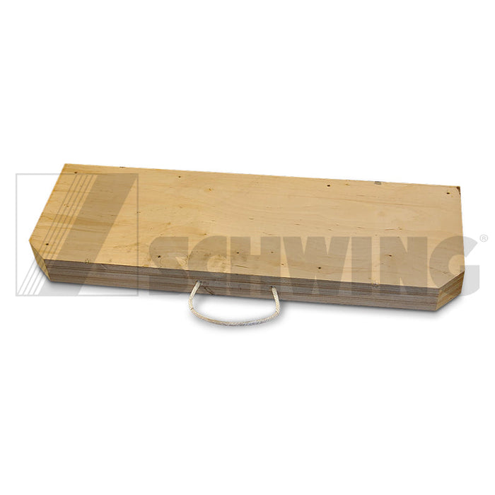 Pad - Wood, End Piece, Outrigger Foot S5 | Weight: 35 lbs | Dimensions: 990 X 330 X 80 MM | Brand: SCHWING