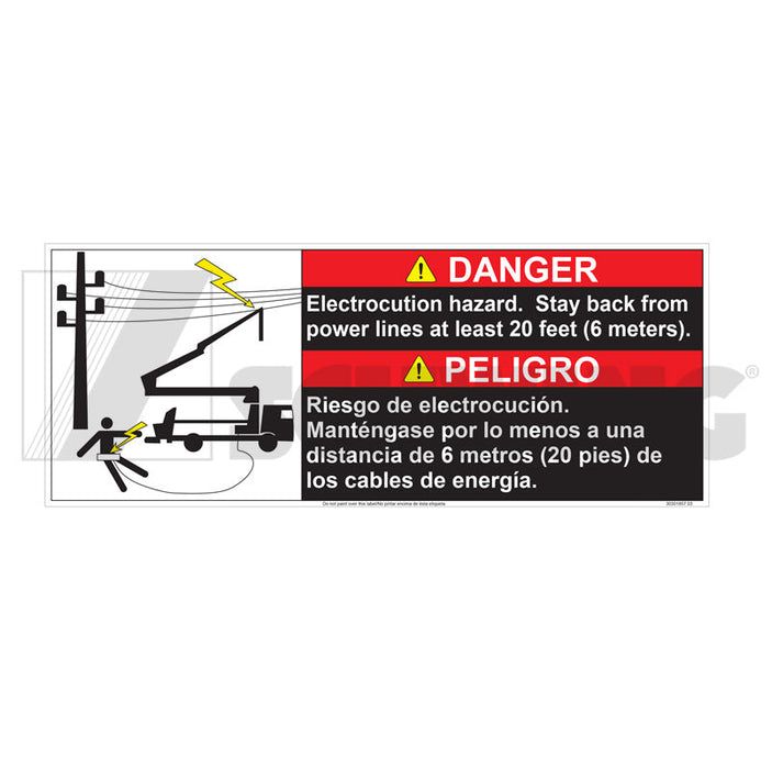 Decal - Danger Unlawful To Operate With | Weight: 2 lbs | Brand: SCHWING