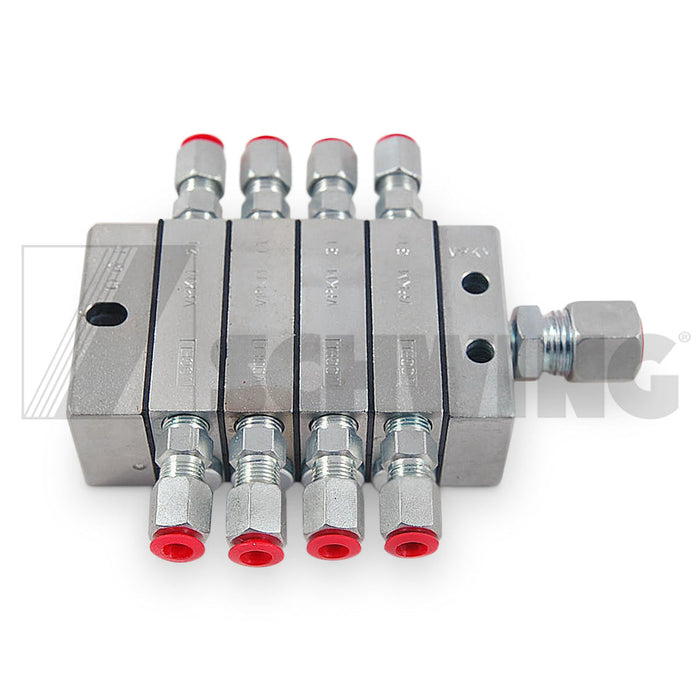 Feeder Valve Vpkm 4 (3T/3T/1T/2T) | Weight: 5 lbs | Dimensions: 32 X 102 X 116MM | Brand: SCHWING