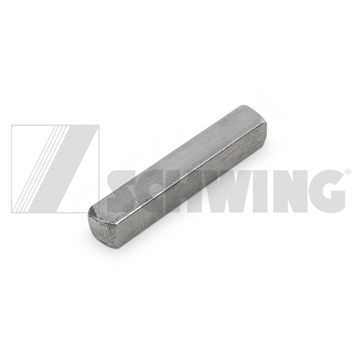 Bar - Sq, 1/4" X 1.50" Lg - Astm A36 | Weight: 2 lbs | Dimensions: 40 X 7 X 7 MM | Brand: SCHWING