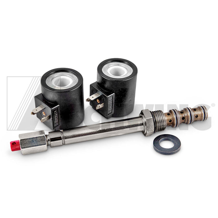 Solenoid Cartridge W/Coils, Chute Up/Dow | Weight: 4 lbs | Dimensions: 60 X 70 X 230MM | Brand: SCHWING