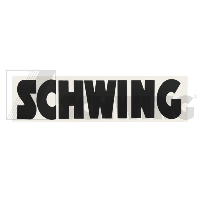 Decal Schwing 8 X 2" | Weight: 2 lbs | Brand: SCHWING