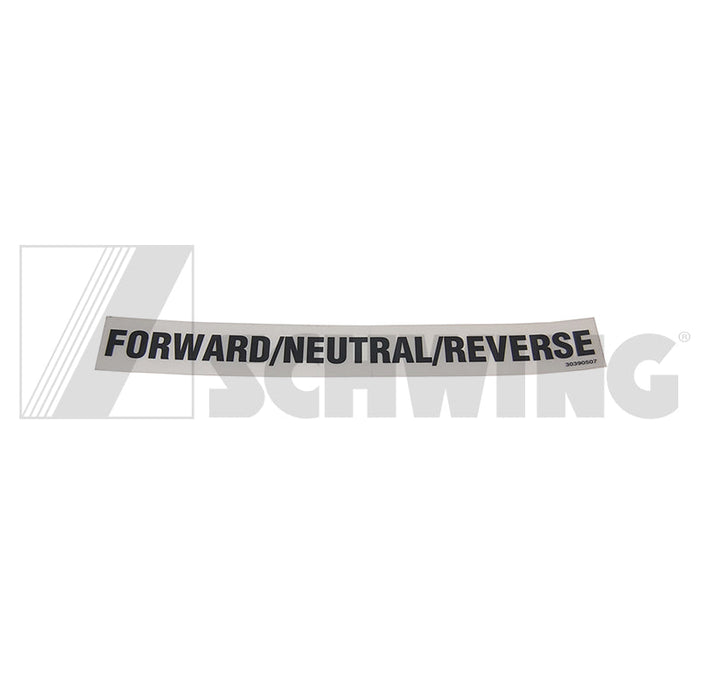 Decal Fwd/N/Rev Xser | Weight: 1 lbs | Dimensions: 180 X 25 X 1 MM | Brand: SCHWING