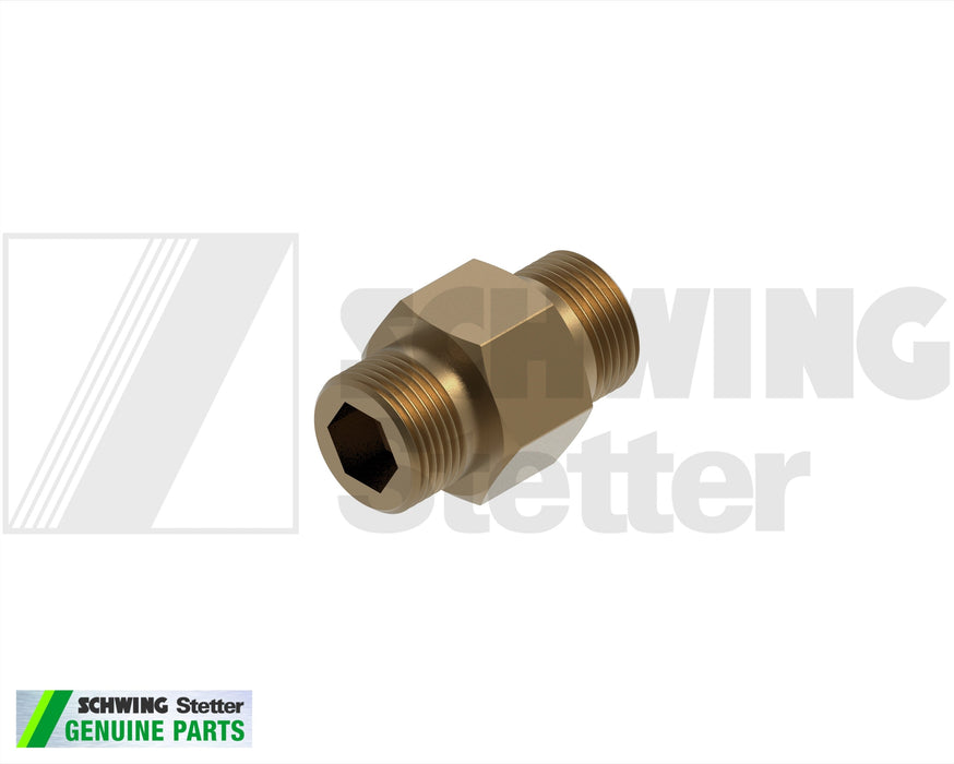 Double Nipple R1/2, Rotary | Weight: 2 lbs | Dimensions: 31,2 X 27 X 44,5 MM | Brand: SCHWING