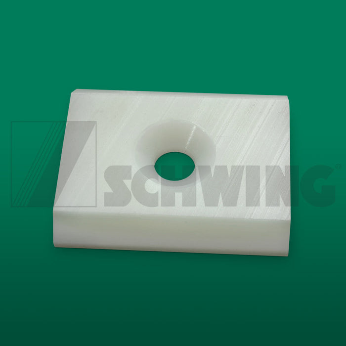 Bar - Wear Pad, 39Sx Front Outrigger | Weight: 2 lbs | Dimensions: 61 X 50 X 9 MM | Brand: SCHWING