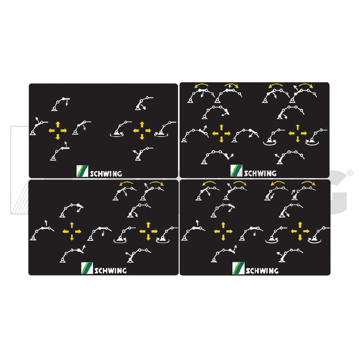 Decal - Front Panel Scanreco | Weight: 2 lbs | Brand: SCHWING