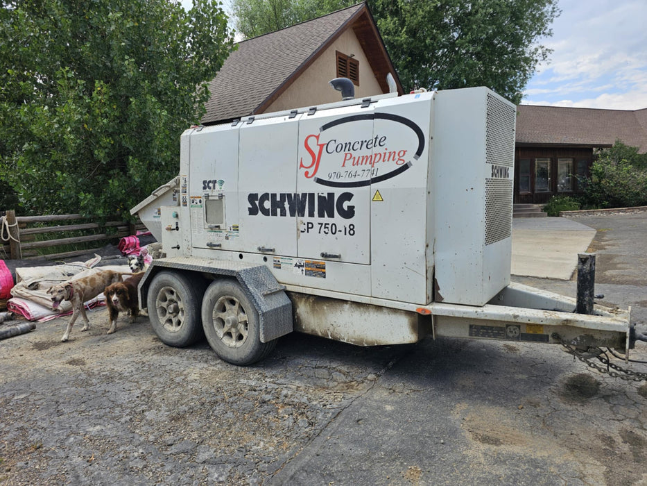 2018 USED SCHWING SP750-18 T13 & 2011 Dodge Ram 4500 COMBO